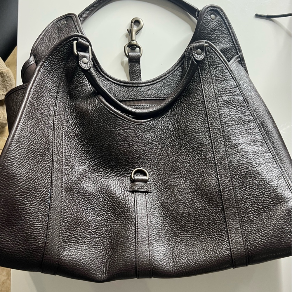 Gucci Black Leather Hobo Bag